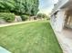 Spacious backyard featuring a grassy lawn at 5345 E Mclellan Rd # 98, Mesa, AZ 85205