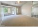 Bright and spacious bedroom with access to a private patio at 5345 E Mclellan Rd # 98, Mesa, AZ 85205