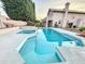 Inviting swimming pool with a spa and ample deck space at 5345 E Mclellan Rd # 98, Mesa, AZ 85205