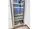 Built-in stainless steel wine cooler at 5345 E Mclellan Rd # 98, Mesa, AZ 85205