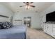 Main bedroom with ensuite bathroom access and ample storage at 6841 N 183Rd Ave, Waddell, AZ 85355