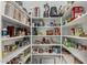 Well-stocked pantry with ample shelving for food storage at 6841 N 183Rd Ave, Waddell, AZ 85355