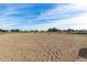 Expansive sand riding arena, perfect for equestrian activities at 6841 N 183Rd Ave, Waddell, AZ 85355