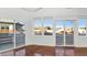 Bright living room with sliding doors to balcony and fireplace at 7039 E Main St # A206, Scottsdale, AZ 85251