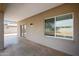 Covered patio with concrete flooring and a view of the backyard at 7818 W Encinas Ln, Phoenix, AZ 85043