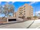 Apartment building exterior with parking garage at 7910 E Camelback Rd # 312, Scottsdale, AZ 85251