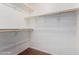 Large walk-in closet with double hanging rods and shelving at 8039 N 48Th Ave, Glendale, AZ 85302