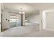 Dining area with sliding glass doors leading to the patio at 9506 W Greenhurst Dr, Sun City, AZ 85351