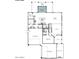 First floor plan showcasing a large open floor plan and multiple bedrooms at 1006 W Superstition Ct, Queen Creek, AZ 85140