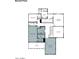 Second floor plan with primary suite, laundry, and multiple bedrooms at 1006 W Superstition Ct, Queen Creek, AZ 85140