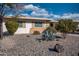 Landscaped exterior of a ranch style home at 10114 W Campana Dr, Sun City, AZ 85351