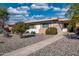 Cute ranch home with walkway and desert landscaping at 10114 W Campana Dr, Sun City, AZ 85351