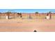 Multiple horse stables with metal fencing, dirt ground, and horses visible at 10137 N White Rd, Maricopa, AZ 85139