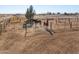 Horses in a corral at a large equestrian property at 10137 N White Rd, Maricopa, AZ 85139