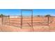 Round pen with metal fencing ideal for horse riding at 10137 N White Rd, Maricopa, AZ 85139