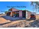 Hay barn with covered area and lockable shop at 10137 N White Rd, Maricopa, AZ 85139