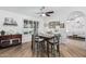 Bright dining area with table and chairs near kitchen at 10606 E Hercules Dr, Sun Lakes, AZ 85248