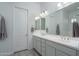 Clean bathroom with double vanity and modern fixtures at 10950 N 184Th Dr, Surprise, AZ 85388