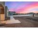 Landscaped front yard with walkway leading to the home entrance at 12093 W Blackhawk Rd, Casa Grande, AZ 85194