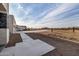 Landscaped side yard with walkway leading to the front of the house at 12093 W Blackhawk Rd, Casa Grande, AZ 85194