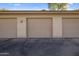 Three-car garage with automatic door openers at 1351 N Pleasant Dr # 1118, Chandler, AZ 85225