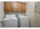 Convenient laundry room with washer and dryer hookups at 1351 N Pleasant Dr # 1118, Chandler, AZ 85225