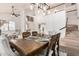 Spacious dining area with high ceilings at 1503 N Quail Ln, Gilbert, AZ 85233