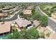 Aerial view showcasing the home's location in a residential neighborhood at 15338 W Montecito Ave, Goodyear, AZ 85395