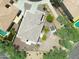 An aerial view of a house with a large backyard, showing the property's size and surroundings at 15338 W Montecito Ave, Goodyear, AZ 85395