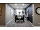 Elegant dining room with a modern table and chairs at 20509 N Enchantment Pass, Maricopa, AZ 85138