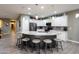 Modern kitchen with large island and granite countertops at 20509 N Enchantment Pass, Maricopa, AZ 85138