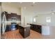 Spacious kitchen with island and granite countertops at 2142 W Enfield Way, Chandler, AZ 85286