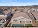 Aerial view of home with private pool and landscaped yard at 22847 E Sonoqui Blvd, Queen Creek, AZ 85142