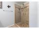 Large walk-in shower with glass enclosure at 24502 S Starcrest Dr, Sun Lakes, AZ 85248