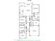 Detailed floor plan showcasing the layout of this home, including the kitchen, bedrooms, and living spaces at 25233 N 131St Dr, Peoria, AZ 85383