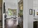 Hallway view of dining area and wine storage at 25763 N 116Th St, Scottsdale, AZ 85255