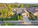 Aerial view showcasing home's exterior and neighborhood context at 3111 E Red Oak Ct, Gilbert, AZ 85297