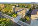 Aerial view of a single-story home with a two-car garage at 3111 E Red Oak Ct, Gilbert, AZ 85297