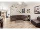 Large living room with wood floors and decorative accents at 335 S Stardust Ln, Apache Junction, AZ 85120