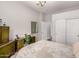 Bedroom with antique vanity and double closet at 3959 E Gemini Pl, Chandler, AZ 85249