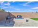 Outdoor fire pit area perfect for entertaining at 463 W Pinnacle Ridge Dr, San Tan Valley, AZ 85140