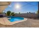 Relaxing kidney-shaped pool, perfect for summer at 466 E 10Th Pl, Mesa, AZ 85203