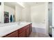 Bathroom boasts a large vanity, soaking tub, and separate shower at 4908 S 244Th Ave, Buckeye, AZ 85326