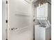 Convenient laundry closet with stacked washer and dryer at 535 W Thomas Rd # 213, Phoenix, AZ 85013