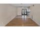 Dining area with laminate flooring and access to the kitchen at 6415 S El Camino Dr, Tempe, AZ 85283