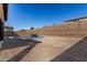 Aerial view of a new rectangular pool at 7214 W Buckhorn Trl, Peoria, AZ 85383