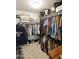 Walk-in closet with ample hanging space and shelving at 7737 E Columbine Way, Mesa, AZ 85208