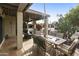 Covered patio with seating area, perfect for outdoor dining and relaxation at 7737 E Columbine Way, Mesa, AZ 85208