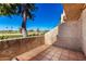 Private patio overlooking a golf course and mountain views at 7910 E Thomas Rd # 118, Scottsdale, AZ 85251