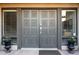 Double front doors with decorative detailing at 7920 E Arlington Rd # 2, Scottsdale, AZ 85250